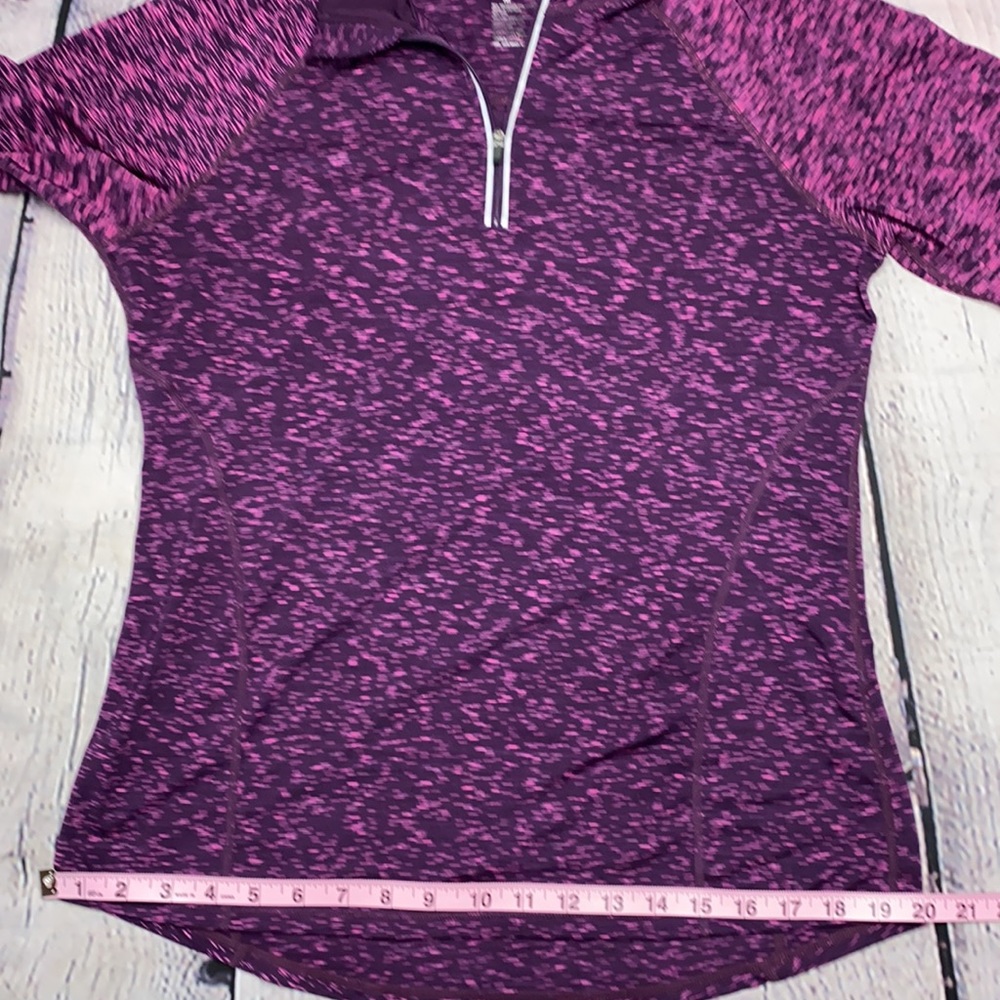 Ideology Purple/Pink Pullover Activewear Top Size: Medium - Picture 11 of 17